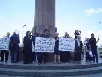 small protest at cairo university