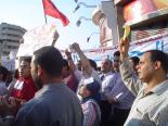 protesting in Dawaran Shubra
