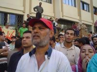 وجوه من مظاهرة التضامن مع القضاة