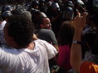 pushing security barrier